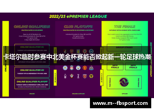 卡塔尔临时参赛中北美金杯赛能否掀起新一轮足球热潮